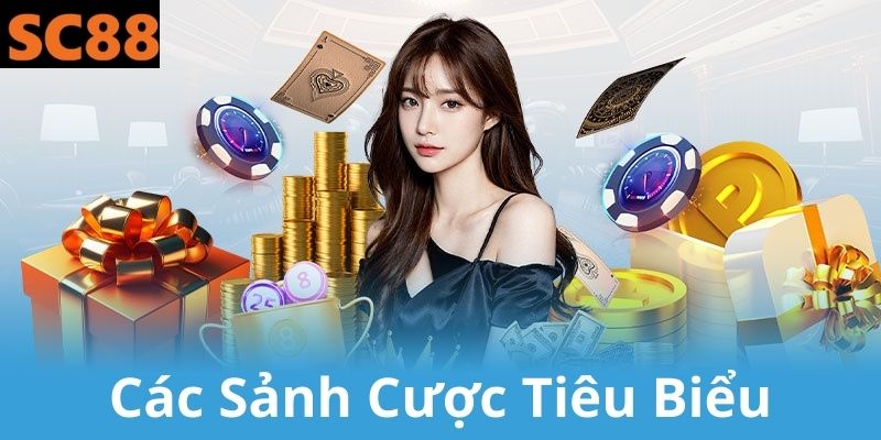 Các sảnh cược tiêu biểu bạn nên biết